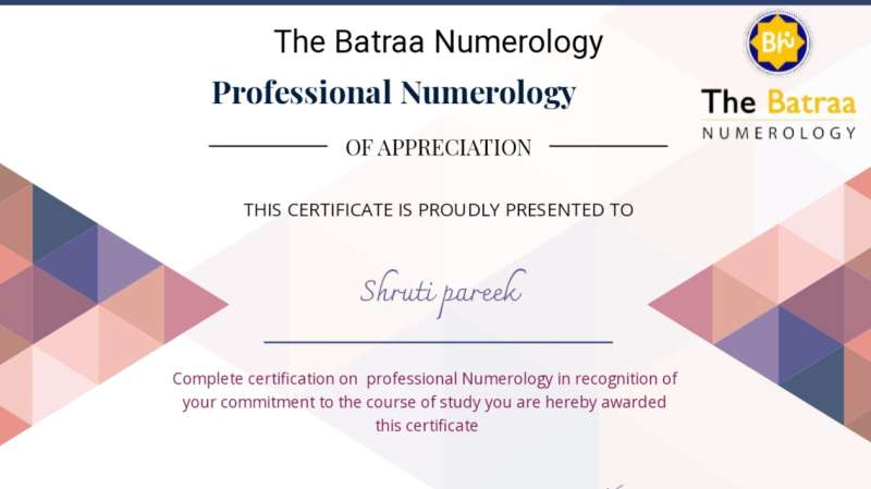 Certificate Of Appreciation